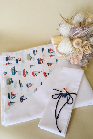 Trusou Baby Boat - Set de botez pentru bebe