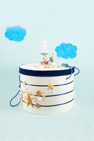 Baby Boat Trousseau - Christening Trousseau Box Baby Boat Trousseau - Christening Trousseau Box