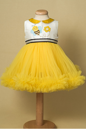 Maia Little Bee hand painted dress