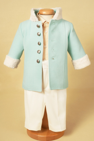 Arctic Shade - Suit with fur details for boys