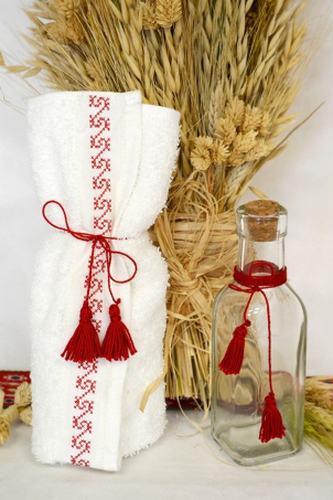 Trusou Motive Populare - Set de botez pentru preot