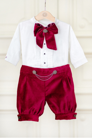 Albert - Aristocrat velvet suit for boys and toddlers