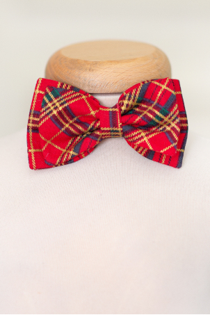 Chess - baby boy Christmas bow tie 