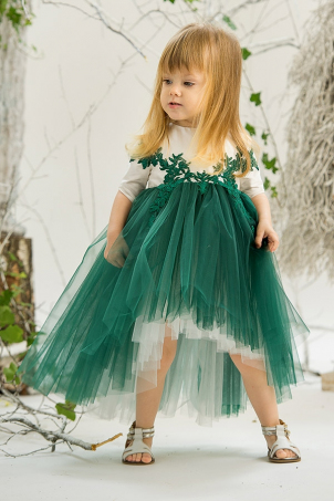 Jade Forest Fay - 3&6 months sizes - Princess Tutu Dress OUTLET