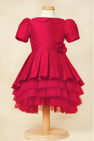 Rose Star - Silk shantung special dress