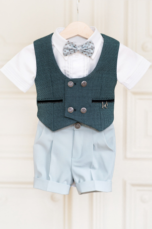 Green Diamond - Boy Elegant Mint Green Suit