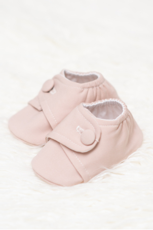 Vintage Chic - baby boy elegant bootees