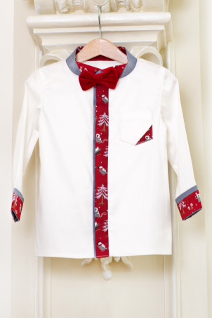 Red Winter -  Christmas shirt for boys and toddlers