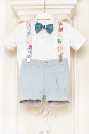 Happy Balloons - Summer suit for boys