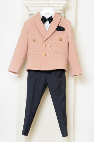 Color Prince Charming - Classic suit with a beautiful coat decorated with gold buttons