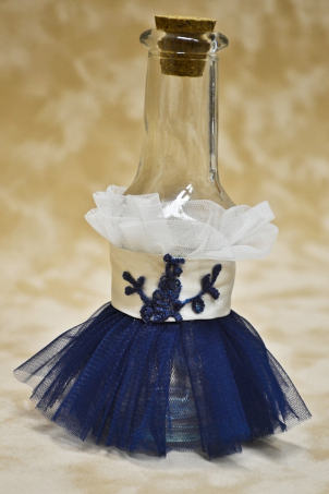 Blue Kitty Trousseau - Christening Chrism Oil Bottle