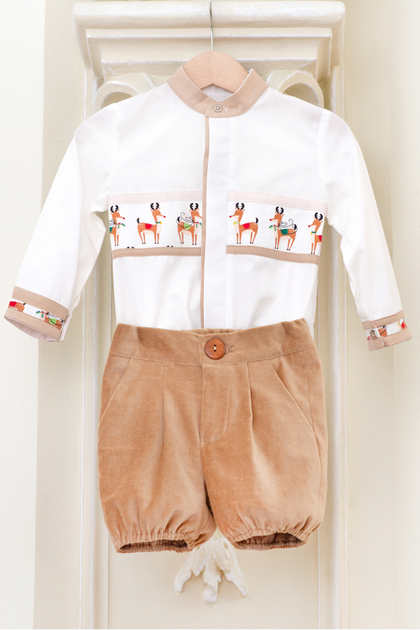 Happy Rudolf - Beautiful Christmas themed suit for boys
