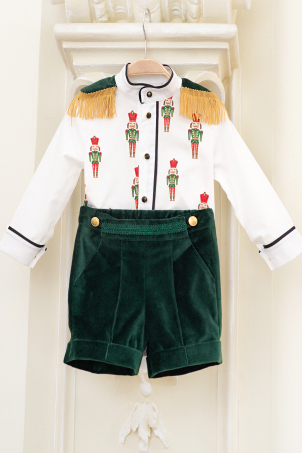 Christmas Nutcracker - Costum baieti cu tematica Spargatorul de Nuci